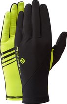 Ronhill - Running / Hardloop handschoen - Wind Block Glove - fluo yellow - maat: L