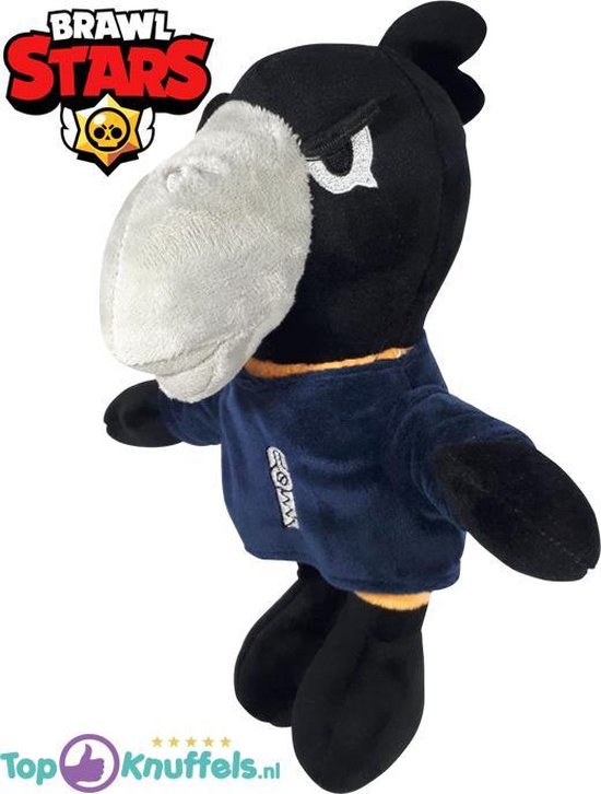 Bol Com Brawl Stars Pluche Knuffel Set Spike 23cm Crow 25cm Leon 17cm Brawl Star - brawl stars crow goud knuffel