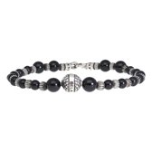 Bela Donaco armband Luxury B3 Onyx en Sterling Zilver