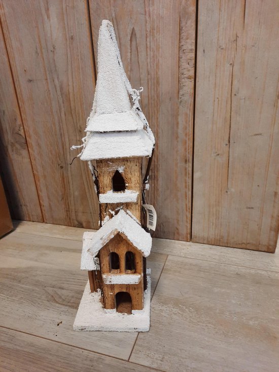 Kerst - Kerstdorp - Huis - Verichting - Hout - Sneeuw