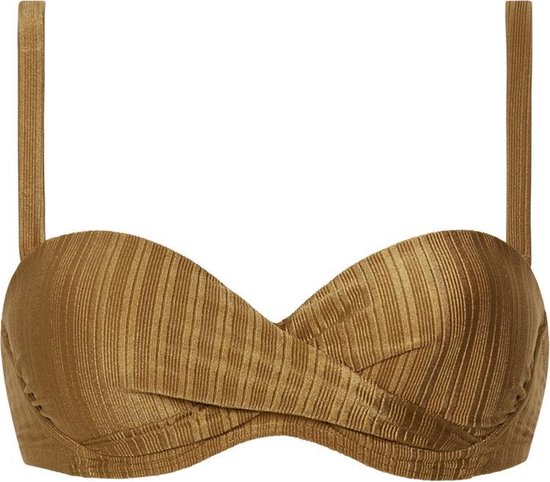 Beachlife Dull Gold Underwire Haut de Bikini Femmes - Taille 42F