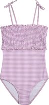 Beachlife Lilac Check Badpak Meisjes - Maat 74/80 - 6-12 maanden