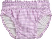 Beachlife Lilac Check bikinibroekje Baby Meisjes - Maat 86/92 - 12-24 maanden