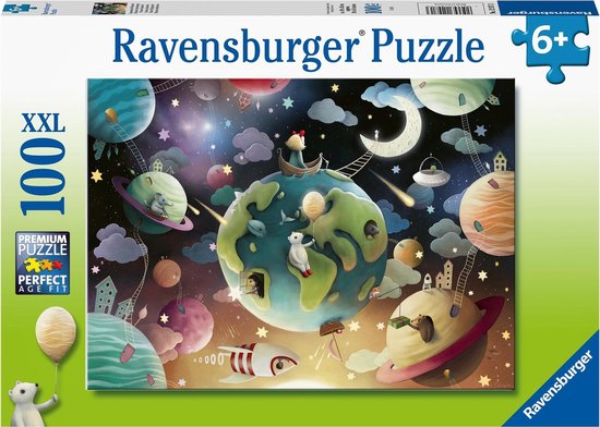 Ravensburger Planet Playground Jeu de puzzle 100 pièce(s) Espace | bol