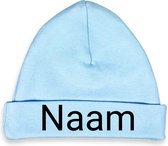 Babymutsje met naam kleur naar keuze [New Born] [Babymuts] [Geboortecadeau] [Kraamcadeau]