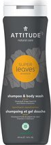 Attitude Super Leaves Men 2-in-1 Shampoo & Body Wash - Sports