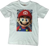 T-shirt Mario money wit kinderen - kleding - mode - Mario - korte mouw - Super Mario