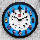 Minifigures Klok / Wandklok inclusief 12 minifigures Superheroes - Avengers