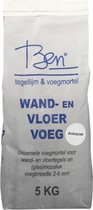 Ben Univoeg Voegmortel 5 KG - Antraciet - voor Wand/Vloer Tegels