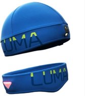 Luma Active LED combinatieset - 122 lumen - hoofdband en muts - Blauw