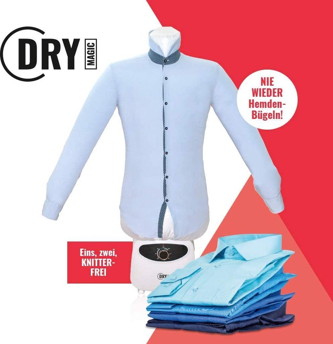 Mannequin DRY MAGIC de séchage repassage automatique chemises et pantalons