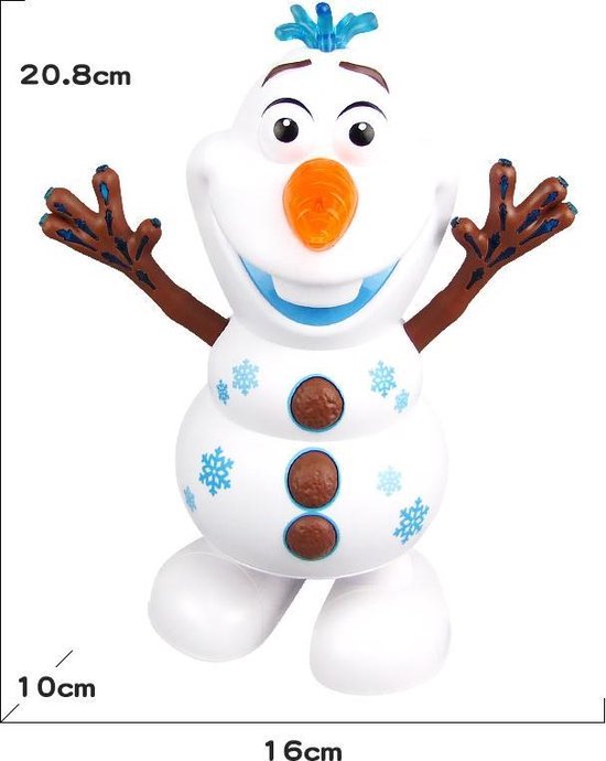 Danse Olaf | Interactive Frozen Jouets Bonhomme de neige avec son et  lumière |... | bol