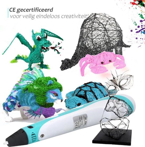 3Doodler Kit démarrage - Stylo 3D : King Jouet, Dessin et peinture