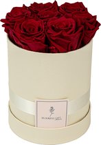Flowerbox longlife rozen | WHITE | Medium | Bloemenbox | Longlasting roses RED | Rozen | Roses | Flowers