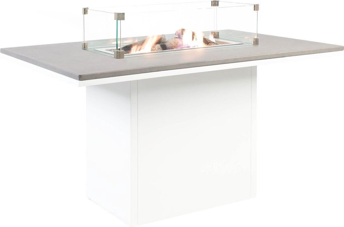 Cosi Cosiloft 120 - Fire Table - White with Grey