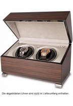 Rapport London Watchwinder Vogue Macassar Duo W342