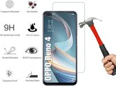 OPPO Reno 4 screenprotector - Tempered glass – Anti scratch – OPPO Reno4 Screen protector – Case friendly - EPICMOBILE