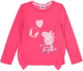 Roze shirt van Peppa Big maat 110, ballon