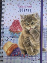Franciens Katten 'lined & dotted Journal' / gelijnd en gestipt notitieboek, A5 formaat
