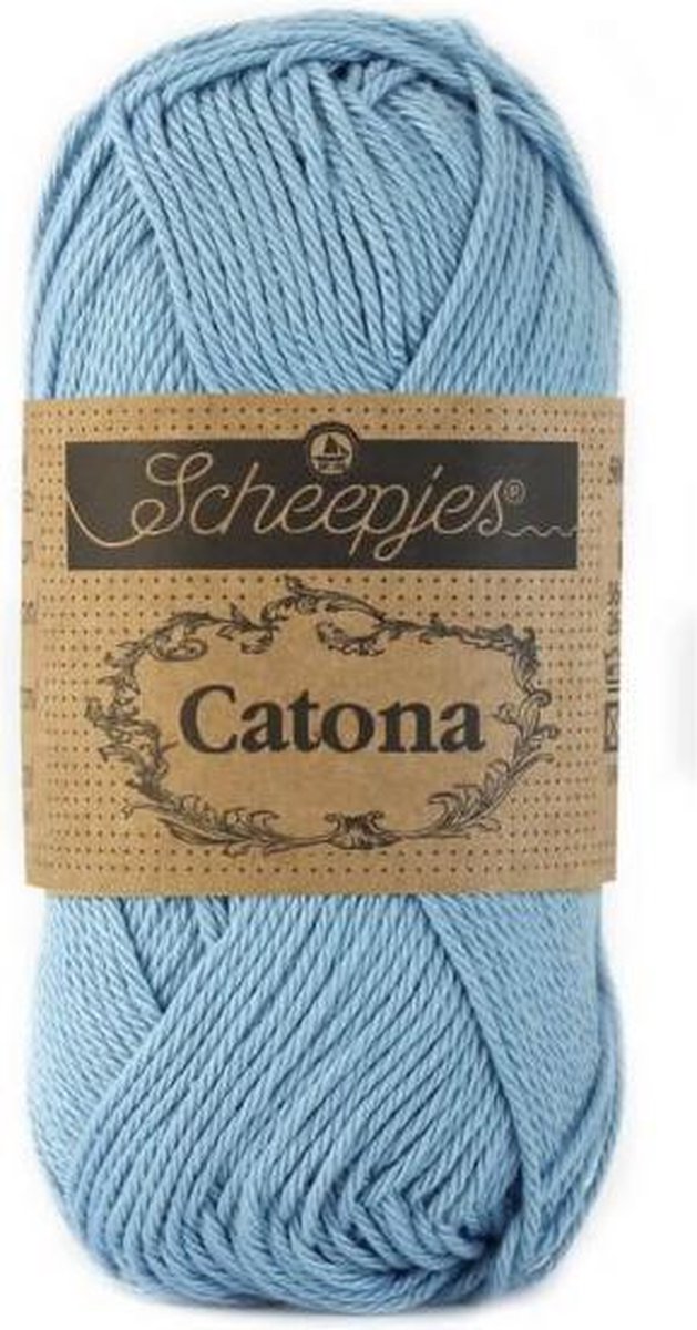 Scheepjes Catona- 510 Sky Blue 10x50