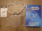 Transparant kin mondkapjes - Skinshield - Skin visor - Plastic mondmasker