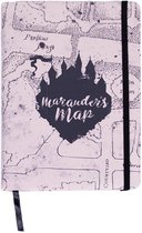 Cahier A5 de qualité supérieure Harry Potter Marauders Map