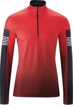 Maier Sports Grote maten Yakori heren ski pulli rood