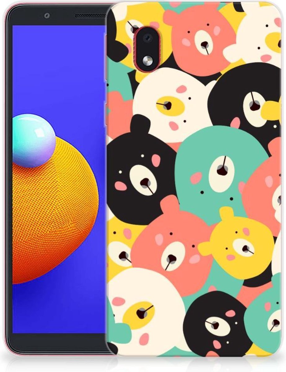 Samsung Galaxy A01 Core Telefoonhoesje met Naam Bears