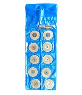 Multitool Doorslijpschijf diamant 10 stuks – Snijschijven set – Diamant slijpschijf ø3,00 mm – Stiftrezensets set 10 stuks – Zilver - ø 25,00 mm