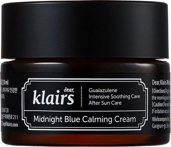 Klairs Midnight Blue Calming Cream 30ml - Klairs
