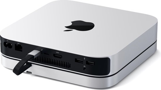 Satechi Aluminum Mac Mini Standaard & Hub - Silver