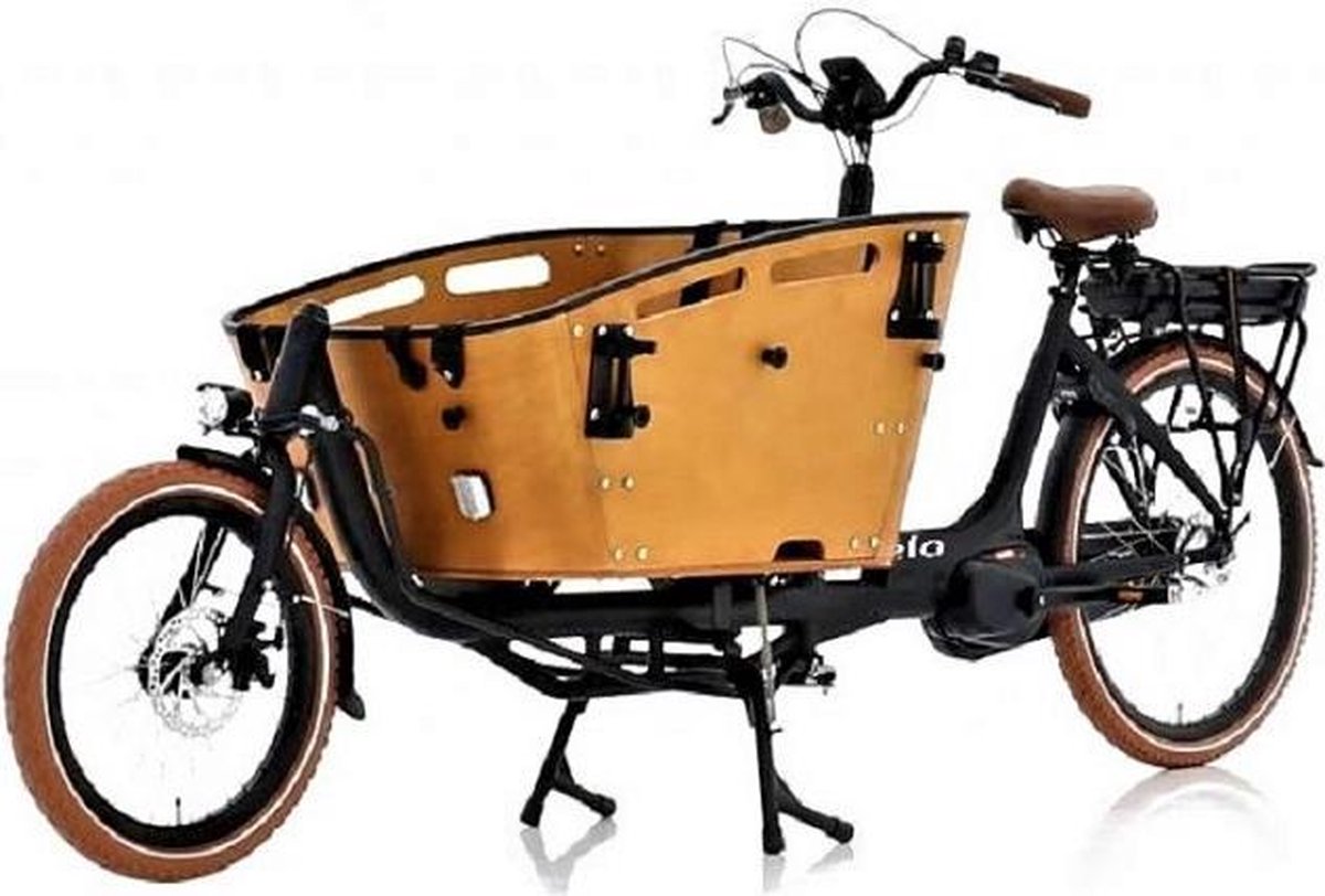 Elektrische bakfiets bakfietsen fiets eco Qivelo Curve 2 wieler Middenmotor... bol
