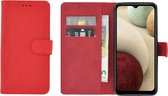 Samsung Galaxy A32 Hoesje - 5G - Book Case Wallet Rood Cover