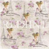 RP0273 Lilac Paris Collection 12x12 French Lady