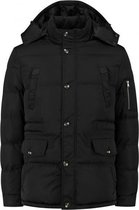 GENTS | R&P Coat Mantel Jas Heren black 0040 Maat 54