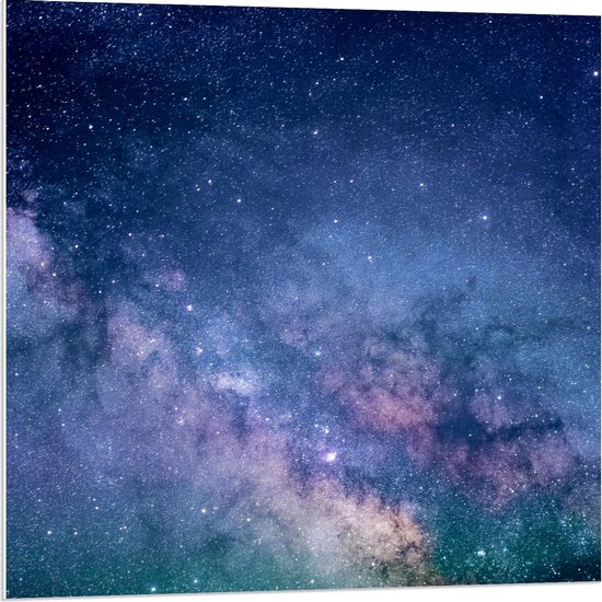 Forex - Galaxie Ciel - Photo 80x80cm sur Forex