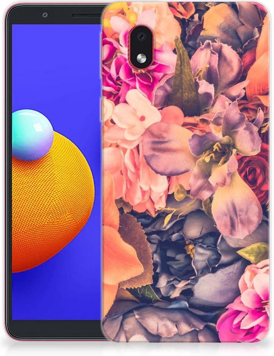 Samsung Galaxy A01 Core TPU Case Bosje Bloemen