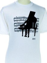 T-shirt, Piano maat M