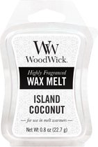 Woodwick Wax Melt Island Coconut 3 stuks