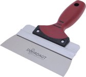 DOORDAGT Spackmes Steelgreep SOFT  17 cm. RVS