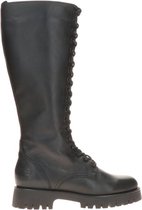 Tamaris Hoge veterboots zwart - Maat 41