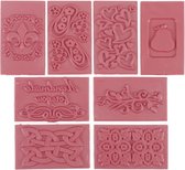 Life of the Party Zeep Embossing Stempels 3x5 cm 8 stuks