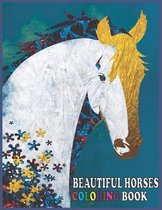 Beautiful Horses Coloring Book