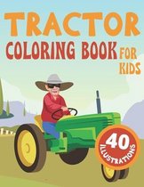 Tractor Coloring Book for Kids