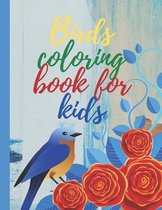Birds coloring book for kids
