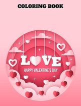 Happy Valentine's Day Coloring Book