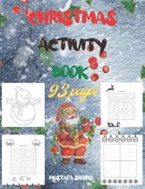 Christmas activity Book 93 pages
