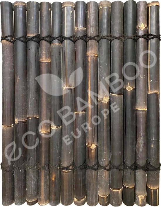 Black Bamboe, Bamboo tuinscherm, schutting, afrastering 120x90 cm