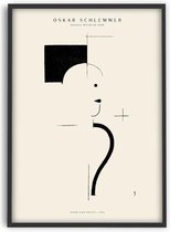 Oskar Schlemmer - Bauhaus Master or Form - 50x70 cm - Art Poster - PSTR studio