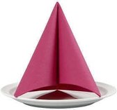 Servetten, roze, afm 40x40 cm,  60 gr, 20stuks